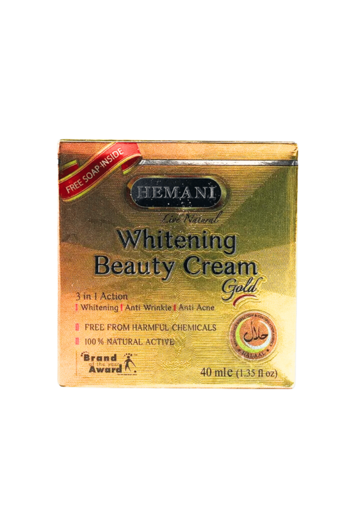 hemani cream gold whitening 40ml