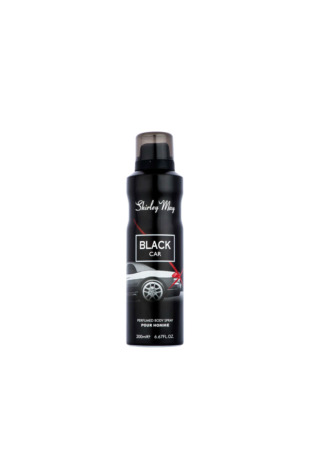 shirley may black car deodorant body spray 200ml men