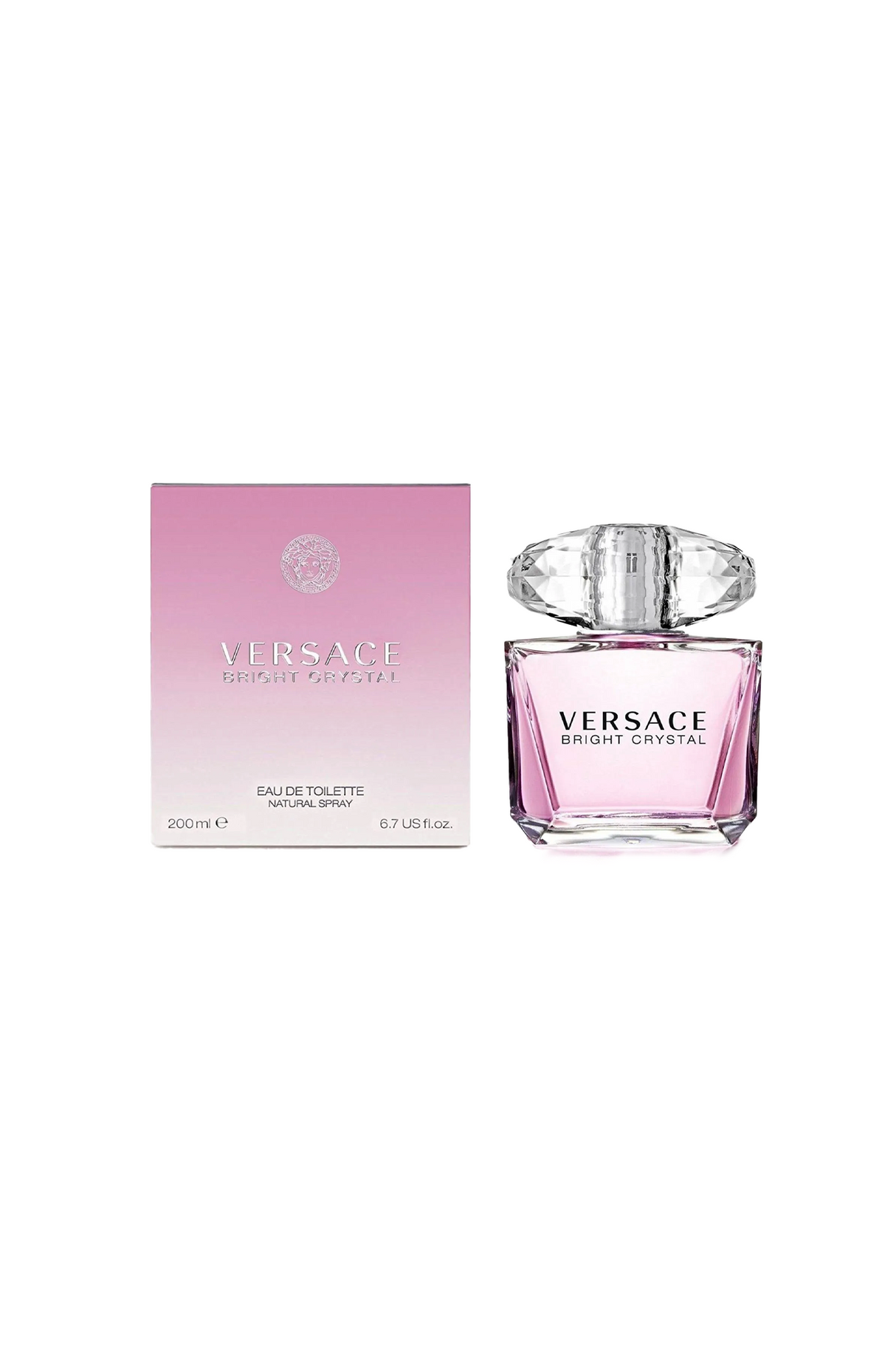 perfume versace bright crystal 200ml for women