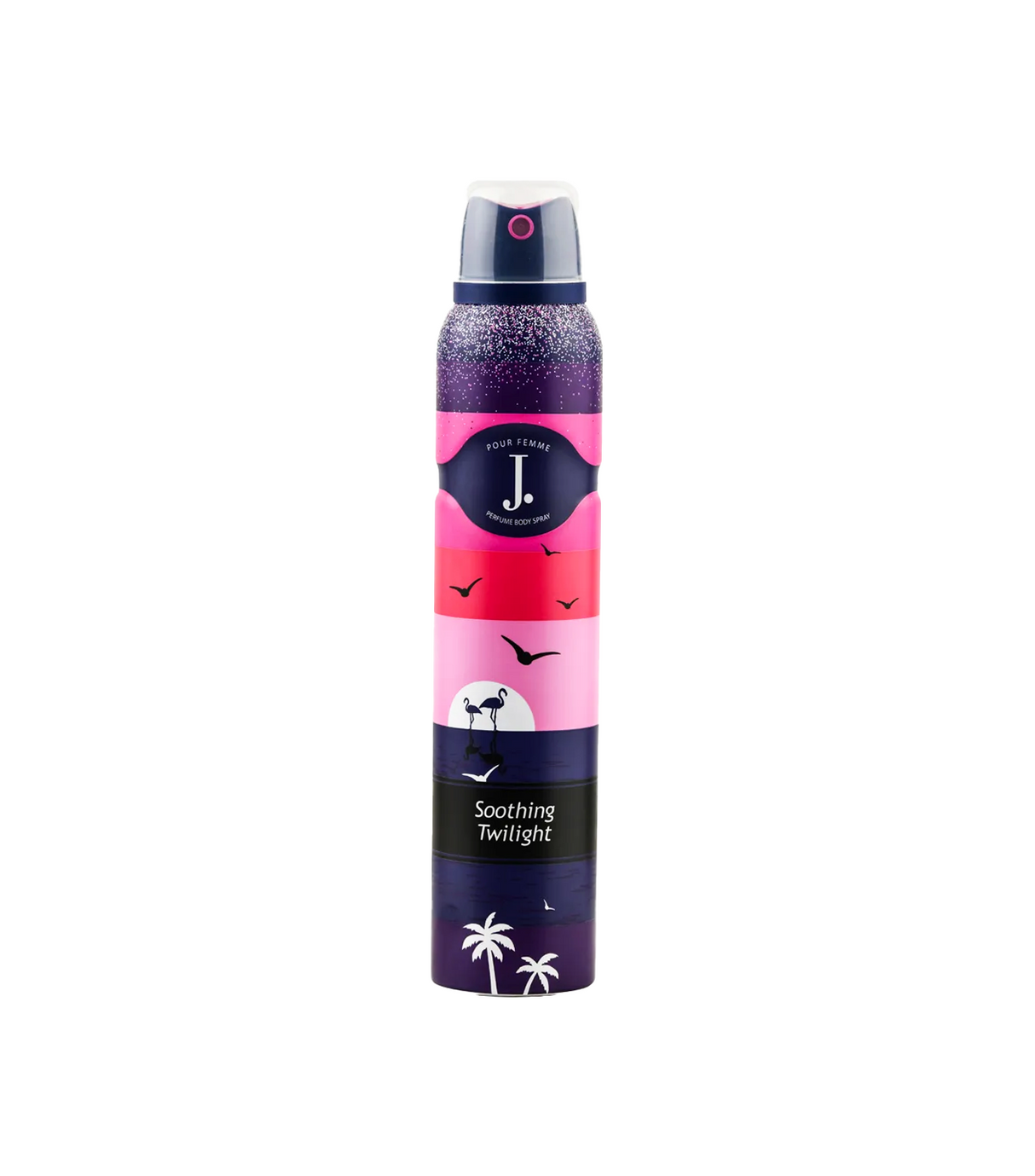 j. soothing twilight deodorant body spray 200ml for women