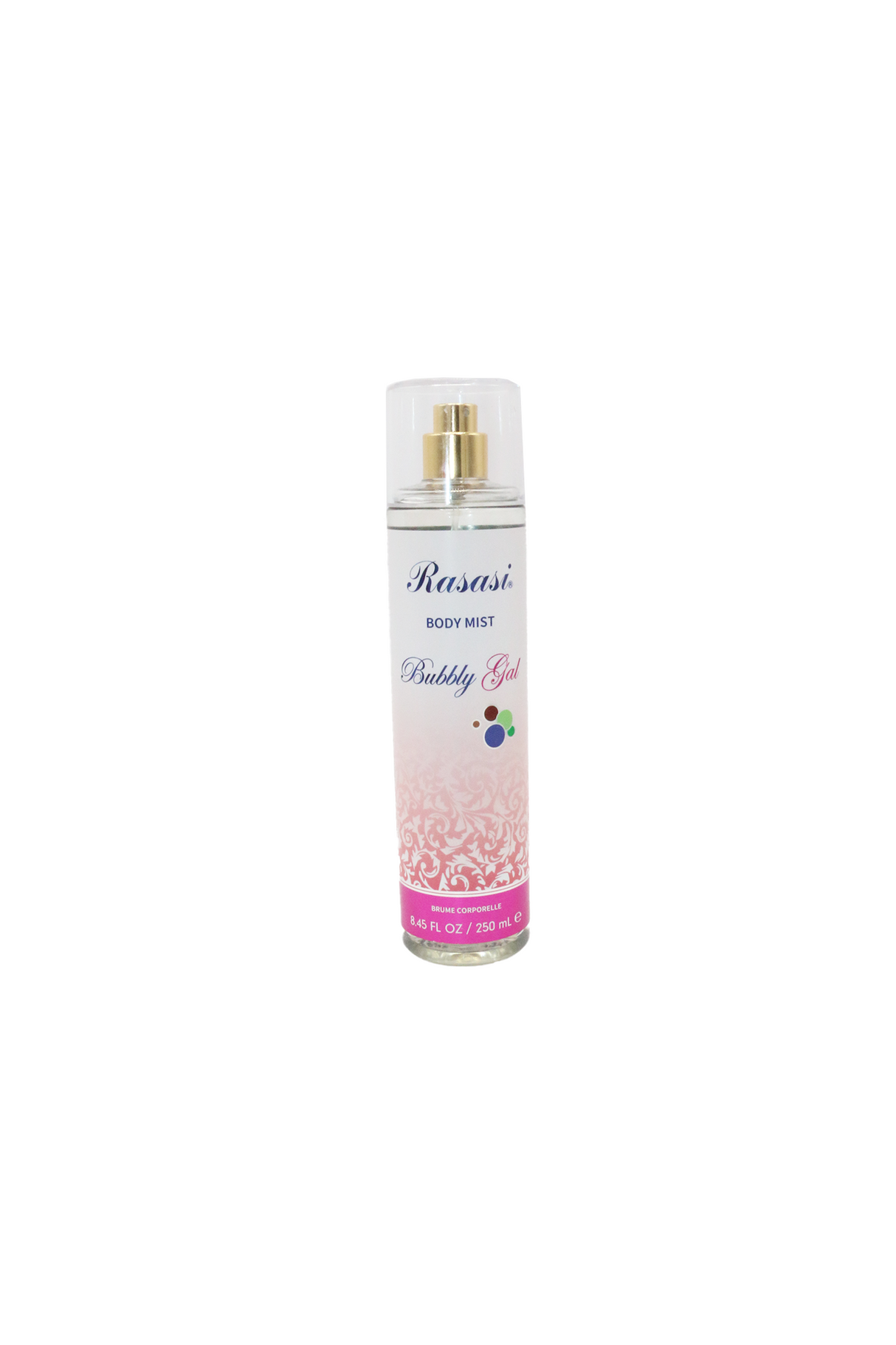 rasasi body mist bubbly gal 250ml