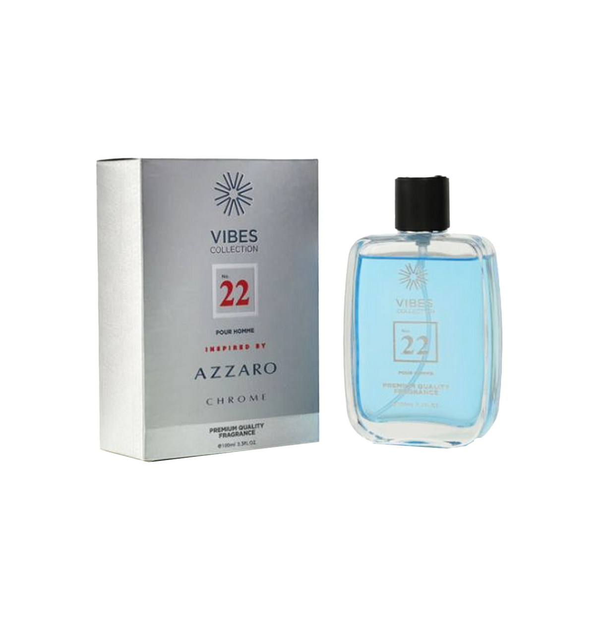 perfume vibes azzaro chrome 100ml