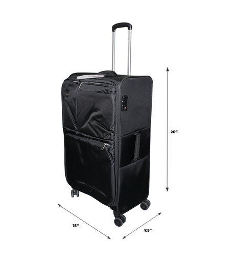 goby luggage trolley travel bag 2 handle 20" china d805