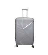 fiber luggage trolley travel bag 2 handle 24" china d809