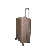 fiber luggage trolley travel bag 2 handle 24" china d809