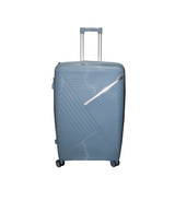 fiber luggage trolley travel bag 2 handle 24" china d809