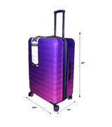 ifly luggage trolley travel bag 2 handle 20" china d814