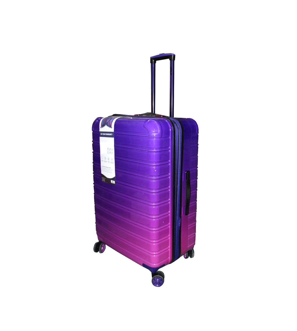 ifly luggage trolley travel bag 2 handle 24" china d815