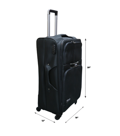 wmbl luggage trolley travel bag 3 handle 28" china d819