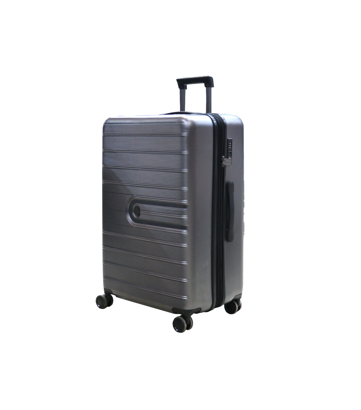 fiber luggage trolley travel bag 2 handle 24" china 499b