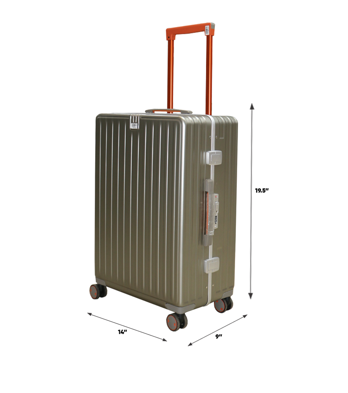 FIBER LUGGAGE TROLLEY SUITCASE 19.5" CHINA