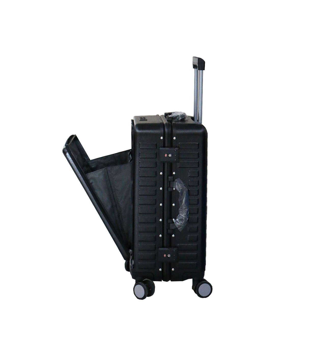 fiber luggage trolley suitcase 20.5" china