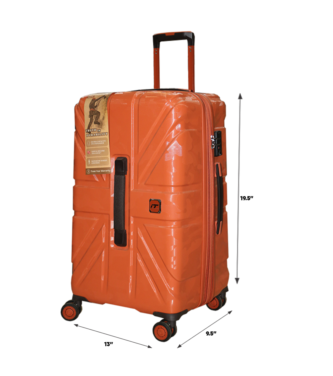 it luggage trolley travel bag 3 handle 19.5'' china 2916