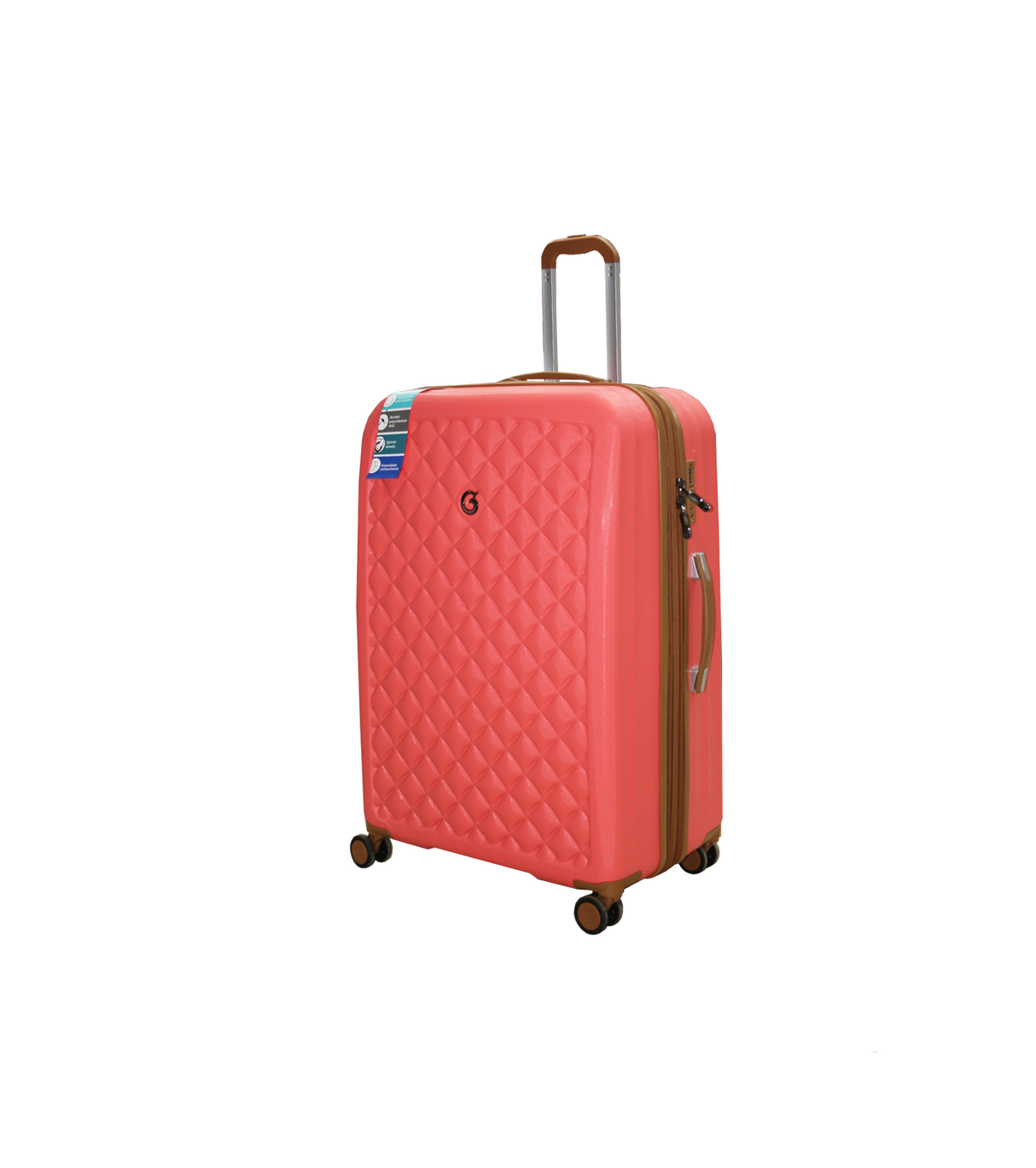 goby luggage trolley travel bag 2 handle 25" china 3603