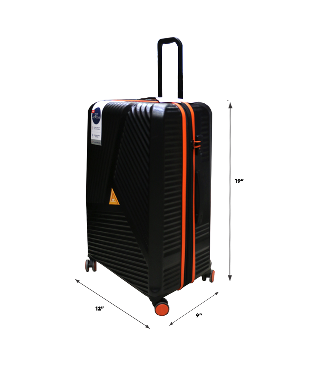 it luggage trolley travel bag 2 handle 18.5" china 22234