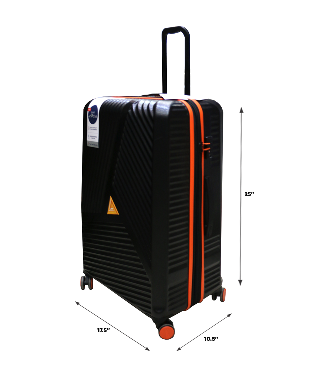 it luggage trolley travel bag 2 handle 24" china 22234