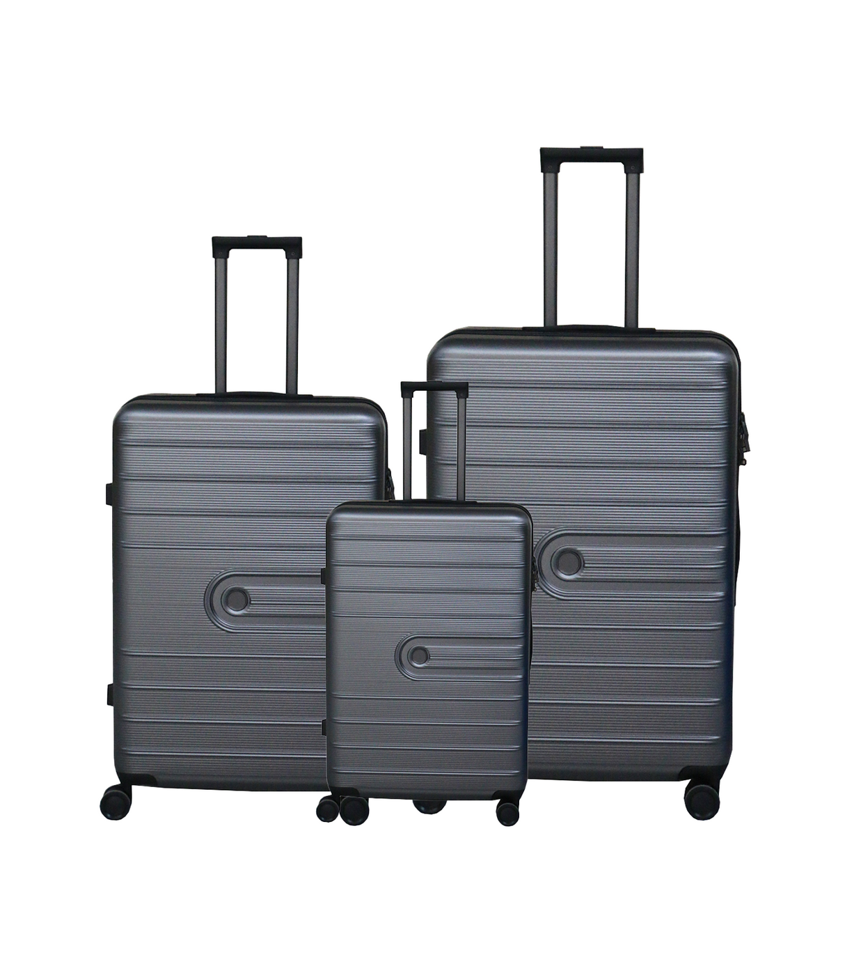 fiber luggage trolley travel bag set china 499b