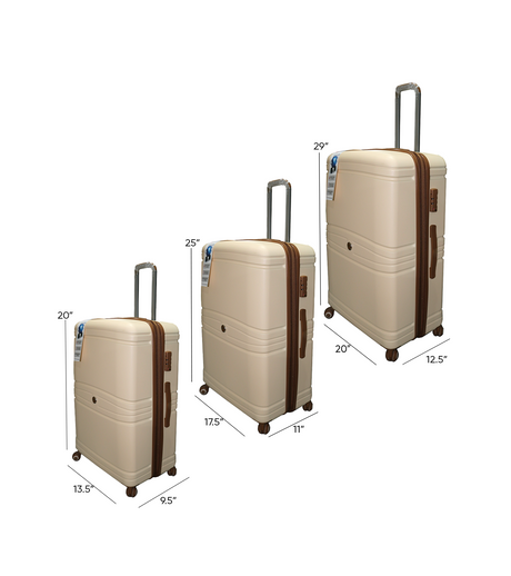 it luggage trolley travel bag set china 2844