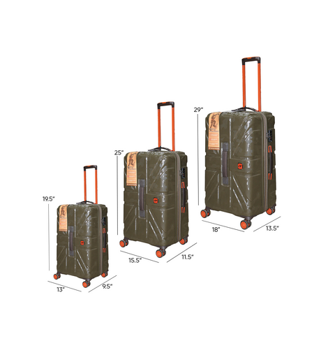 it luggage trolley travel bag set china 2916