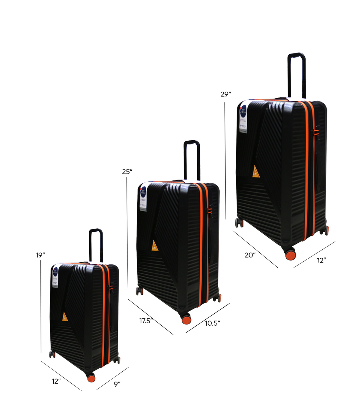 it luggage trolley travel bag set china 22234