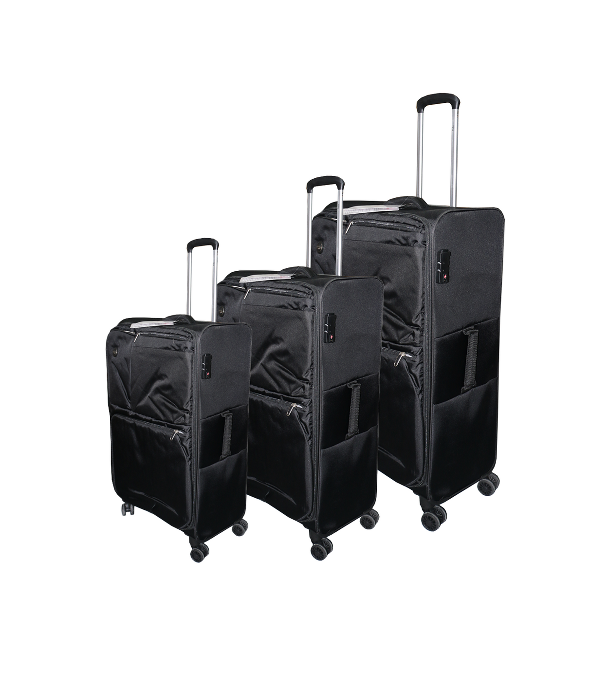 goby luggage trolley travel bag set china d098