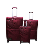 goby luggage trolley travel bag set china d098