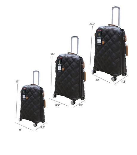 it luggage trolley travel bag set china 2884