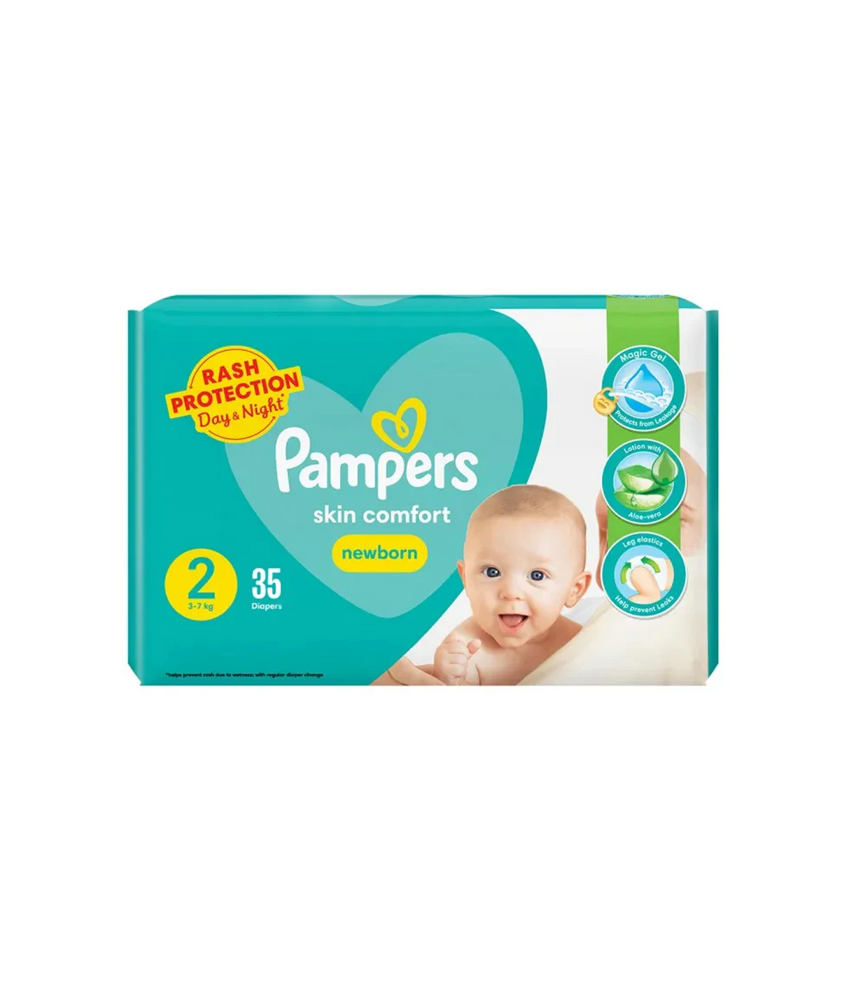 pampers diaper economy pack nb 2 35pc