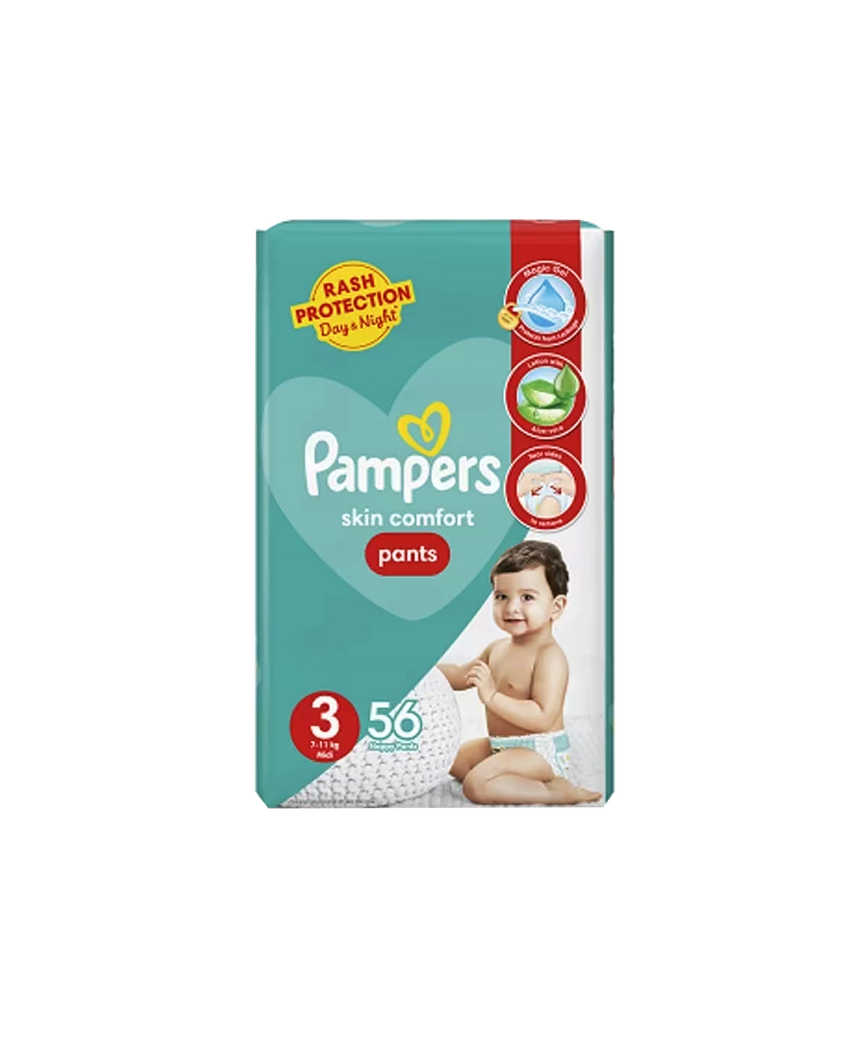 pampers pants jumbo midi 3 56pc