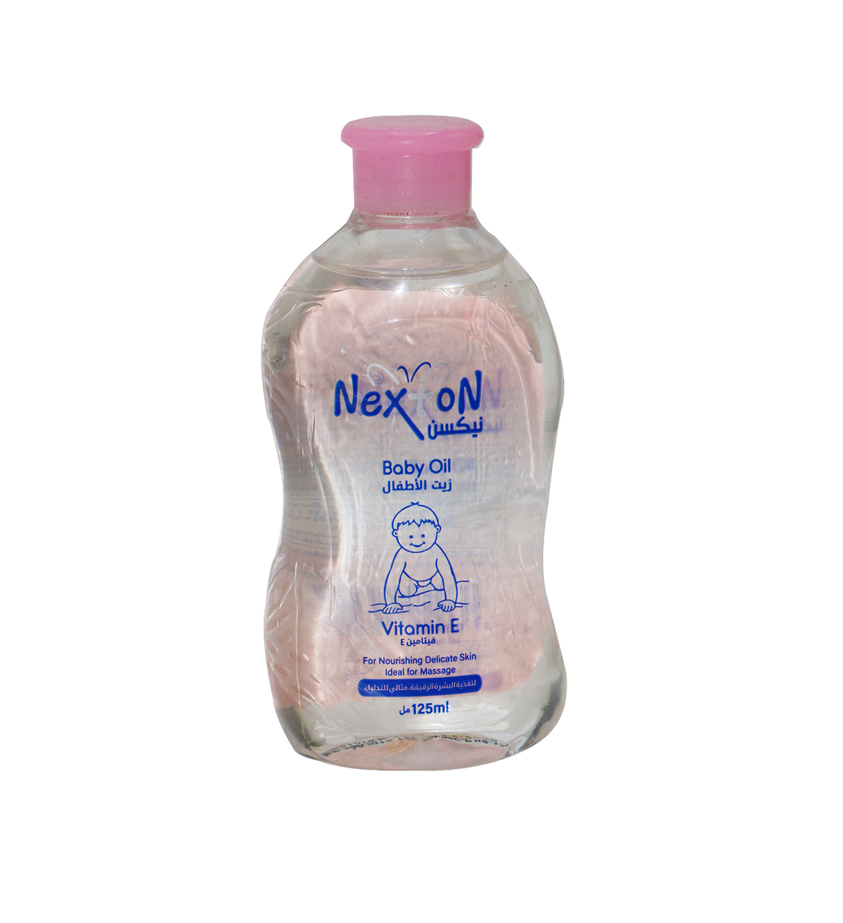 nexton baby oil pink 125ml