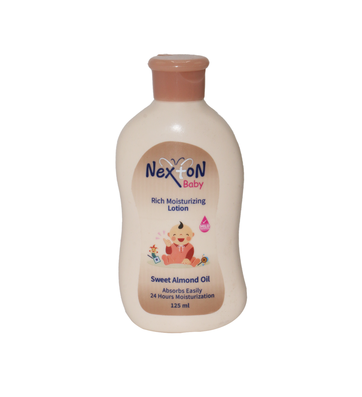 nexton baby lotion almond 125ml