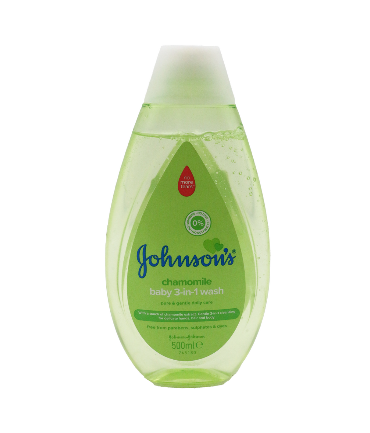 johnsons chamomile baby 3in1 wash 500ml