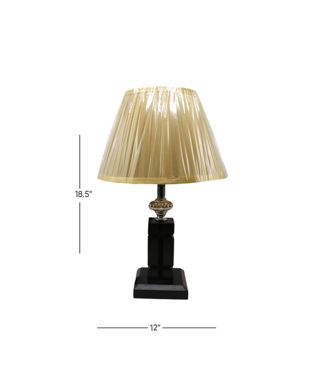 table lamp wood lasani 18.5"x12" d633