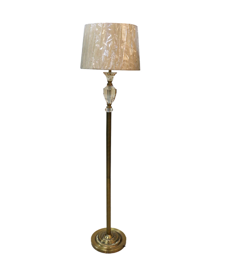 floor lamp crystal 59''x14'' china d326