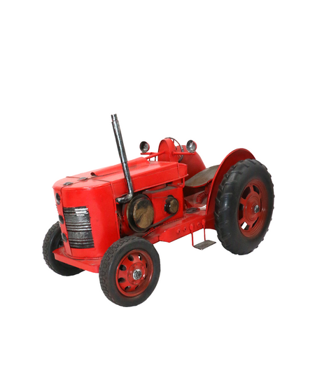 metal tractor antiqe model 8"x13x6.5 china d537