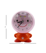 table clock alarm smile 6"x5" china d8809