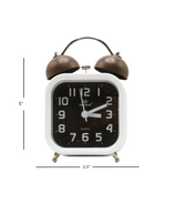 table clock alarm 5"3.5" d7031