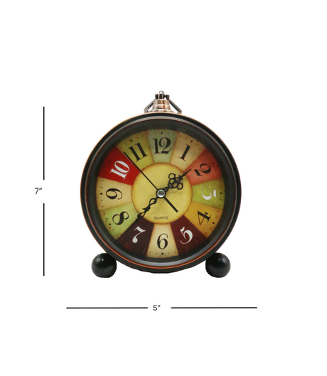 table clock alarm 7"x 5 d508