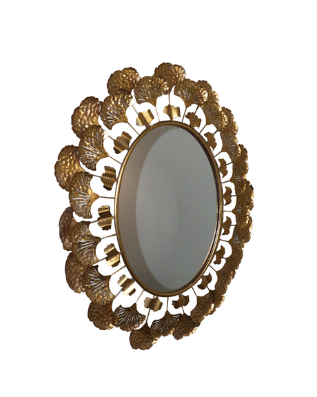 decorative gold metalic mirror 36''x30'' china d712