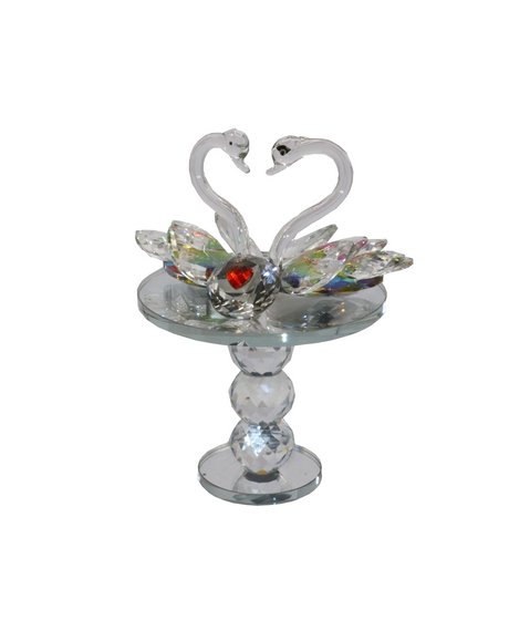 crystal sawan stand rotating 9"x7" china d819