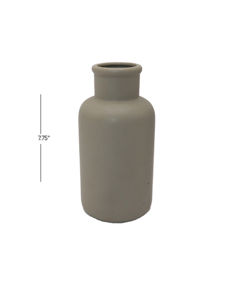 ceramic vase 7.75''h china d840