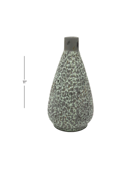 ceramic vase 11''h china d856