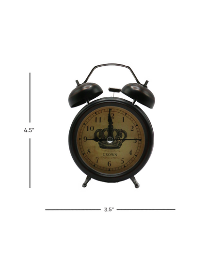 table clock alarm 4.5"x3.5" d05