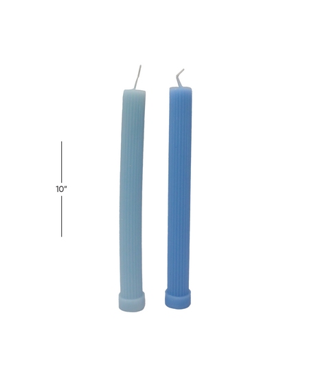 wax candle large 10.5'' 2pc pack 583
