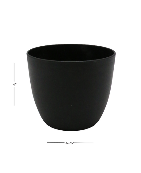 plastic planter 4''x4.75'' china d952