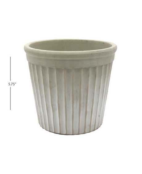 ceramic table planter 5.75''h china d003