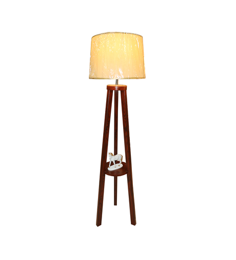 floor lamp wood tripod 61"x14" d244