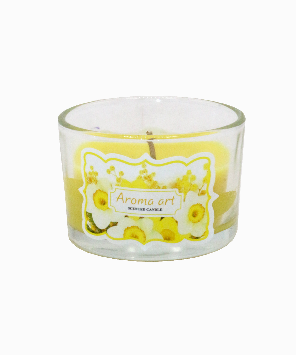 scented wax candle & jar 1pc 75