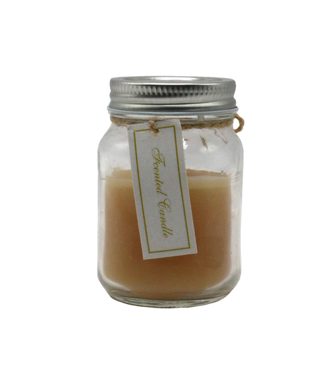 scented wax candle & jar 1pc 23-3604