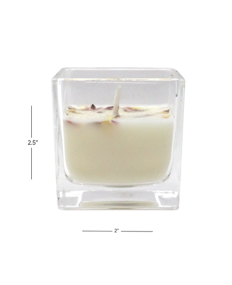 scented wax candle & jar 1pc 365